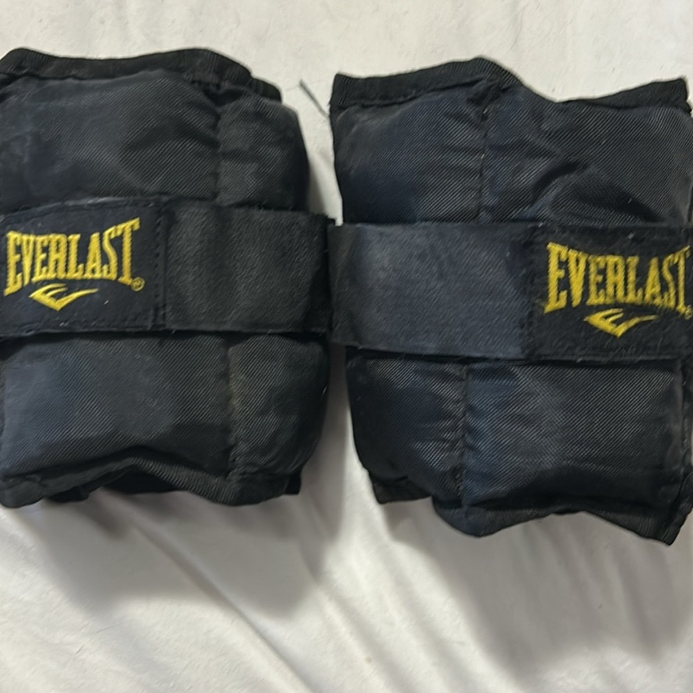 Everlast Black ankle weights